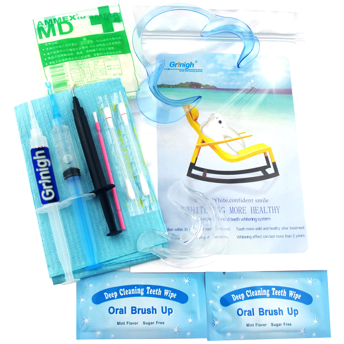 Grinigh Professional Teeth Whitening System Deluxe Kit ...