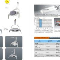 Tänder Drift LED Orala Belysning för Dental Unit High Power LED lampor med Sensor CX249-7