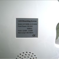 LED Teeth Whitening Lampe Laser Zahnbleichsysteme in Modell Bauen Sie mit 20 Farben-Schatten-Führer